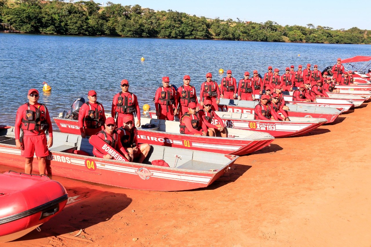 Corpo de Bombeiros Militar de Goiás promove treinamento da Operação Carnaval 2019