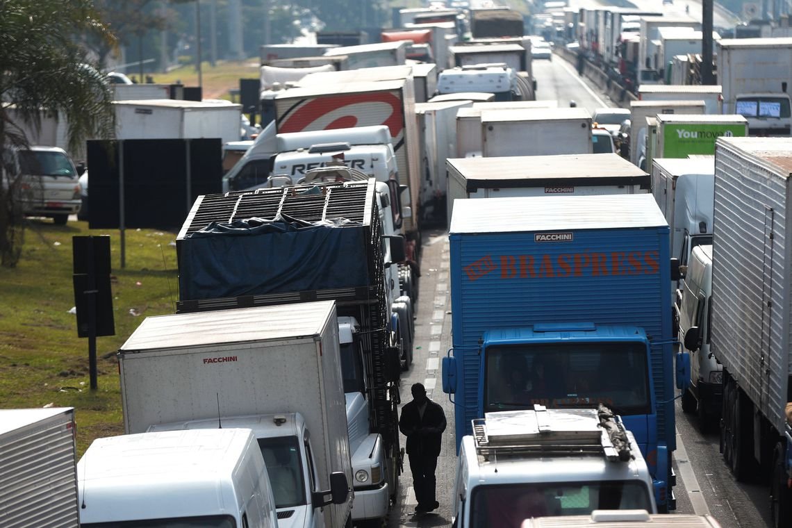 Tabela do frete é reajustada em 4,13%