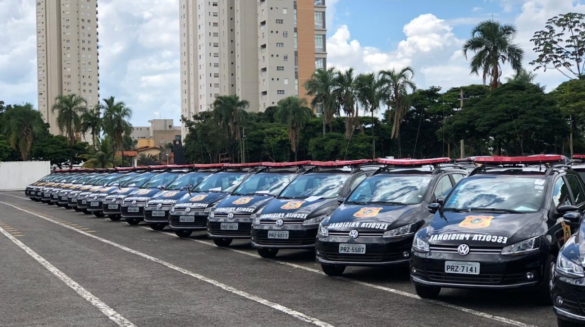Unidades prisionais recebem 41 novas viaturas operacionais em Goiás
