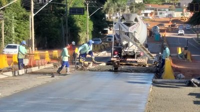 Obras do BRT na região Sul seguem em ritmo acelerado em Goiânia