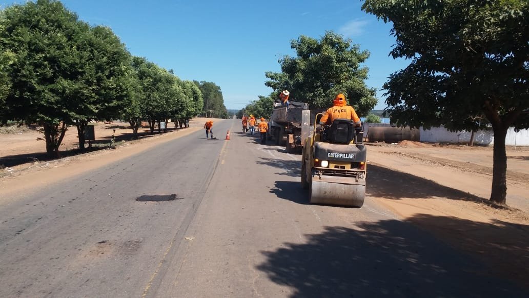 Iniciados reparos em trecho da rodovia GO-060, em Goiás