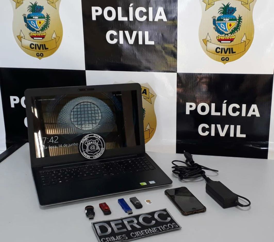 DERCC realiza a primeira prisão por estupro virtual em Goiás