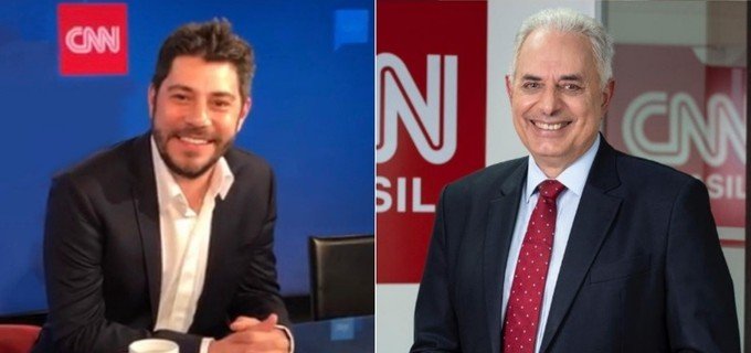 CNN Brasil anuncia contratação de Evaristo Costa e William Waack