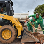 Prefeitura reforça limpeza urbana e recolhe mais de 15 mil toneladas de entulho em Aparecida