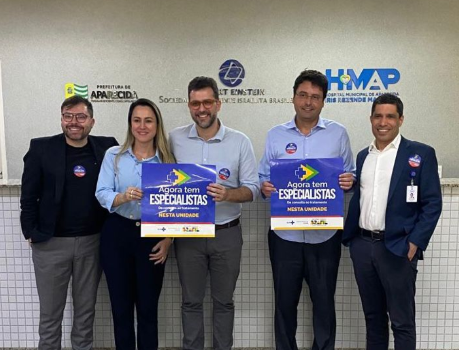 Ministério da Saúde visita Hospital Municipal de Aparecida e reforça programa para reduzir filas no SUS