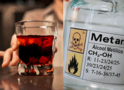 Bebida com metanol: Goiás tem primeiro caso suspeito de intoxicação