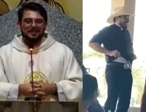 Padre leiloa cueca por R$ 3 mil em evento religioso