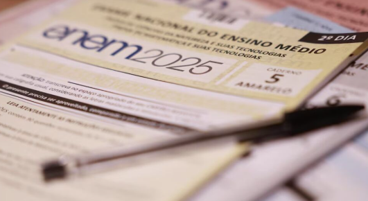 Notas do Enem 2025 já estão disponíveis na internet