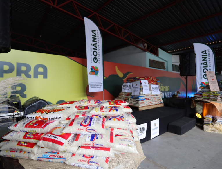 Prefeitura de Goiânia arrecada mais de 80 toneladas de alimentos na Pecuária 2026