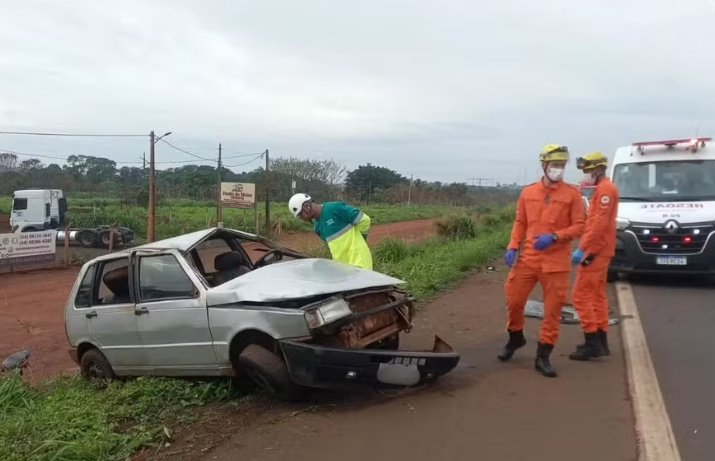Jovem morre após acidente quando ia para o trabalho com amigo em Rio Verde