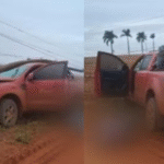 Motorista morre após bater contra poste e levar choque ao sair do carro