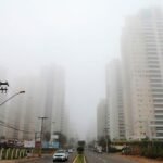 Goiânia e Aparecida amanhecem tomadas por neblina nesta quarta-feira (20)