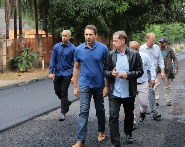 Prefeitura inicia obras de recapeamento na cidade uma semana após lançamento do “Pra Frente Aparecida”