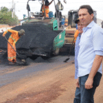 Prefeitura de Aparecida inicia obras de asfalto nos setores Buriti Sereno e Colina de Homero