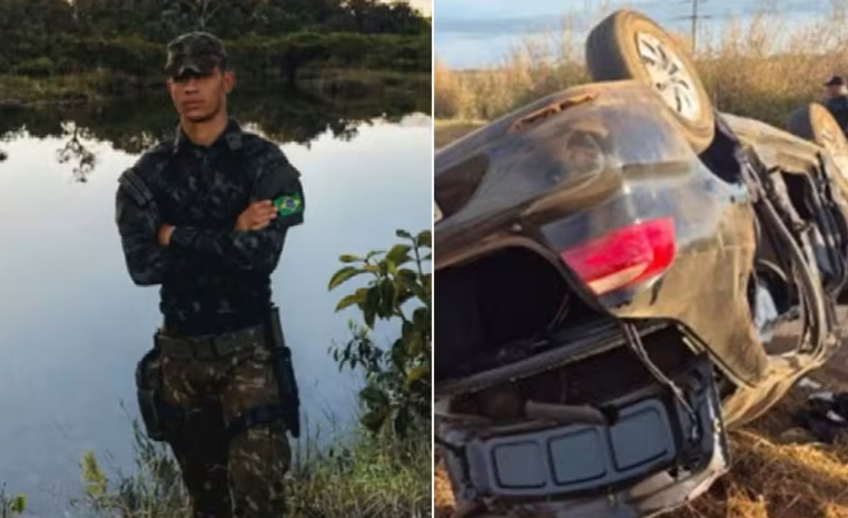 Em Goiás, acidente mata militar do Exército e deixa feridos