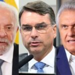 Quaest em GO: Ronaldo Caiado, 32%; Flávio Bolsonaro, 27%; Lula, 20%; Renan Santos; 2%; Romeu Zema, 2%