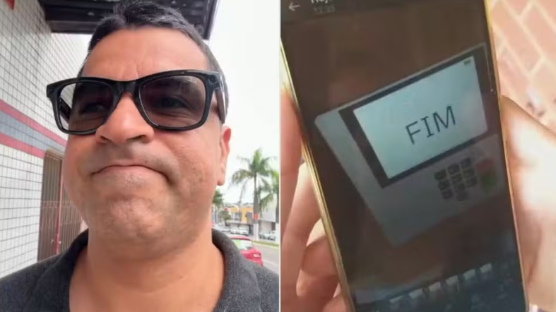 Influencer filma o próprio voto e posta vídeo nas redes sociais, diz polícia