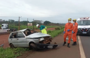 Jovem morre após acidente quando ia para o trabalho com amigo em Rio Verde